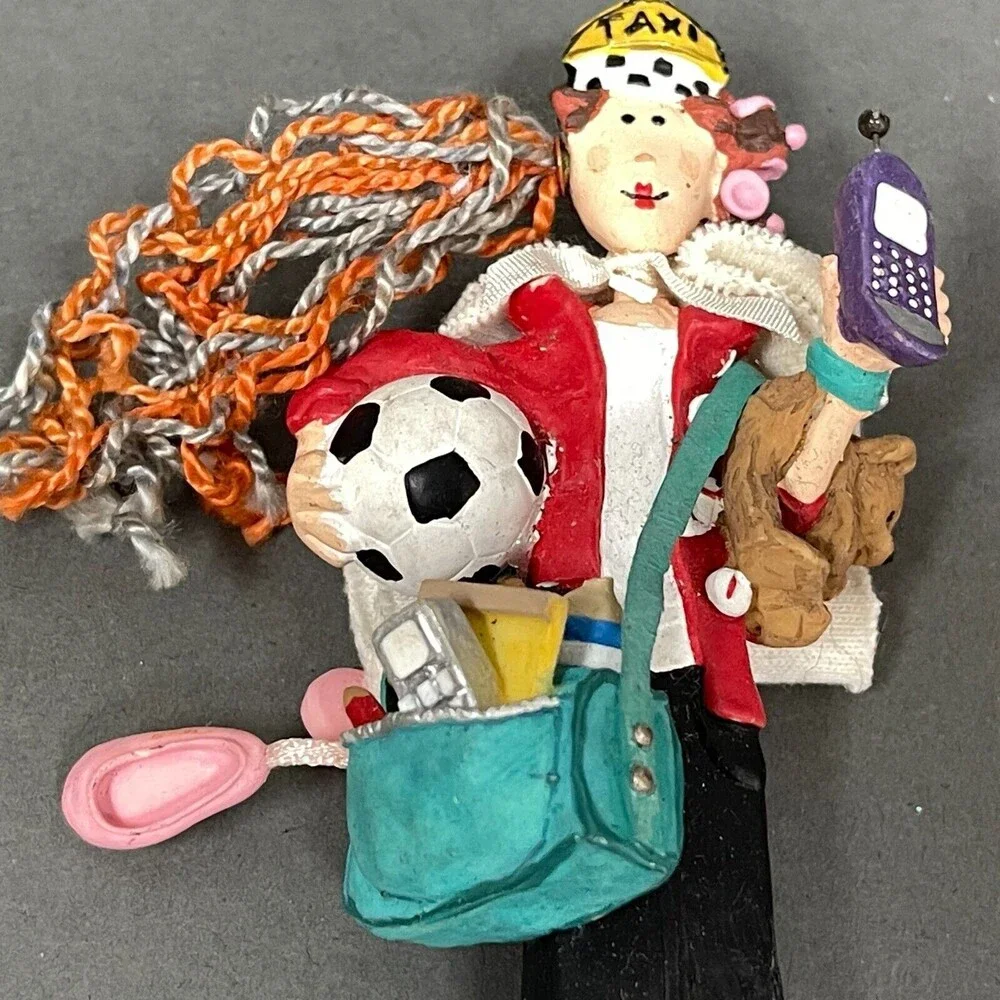 Hallmark‎ 2004 Super Mom Checklist Christmas Tree Ornament